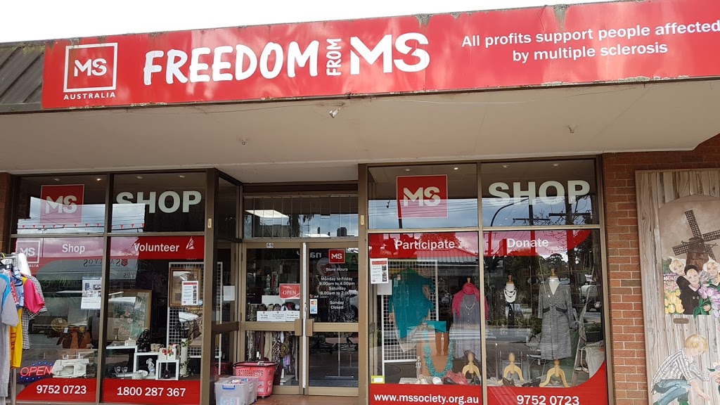 MS Op Shop | clothing store | 88 Main Rd, Monbulk VIC 3793, Australia | 0397520723 OR +61 3 9752 0723