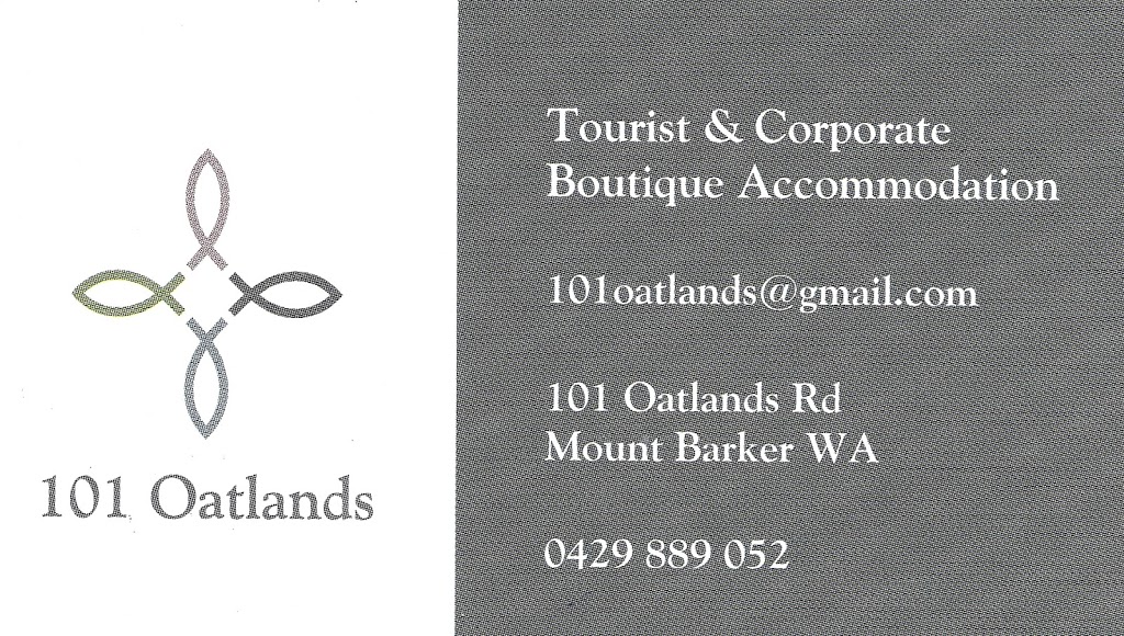 101 Oatlands | lodging | 101 Oatlands Rd, Mount Barker WA 6324, Australia | 0429889052 OR +61 429 889 052