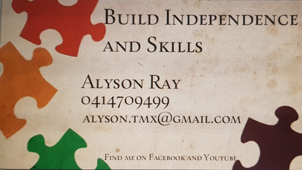 Build Independence and Skills | 35 Mynott Rd, Beachmere QLD 4510, Australia | Phone: 0414 709 499