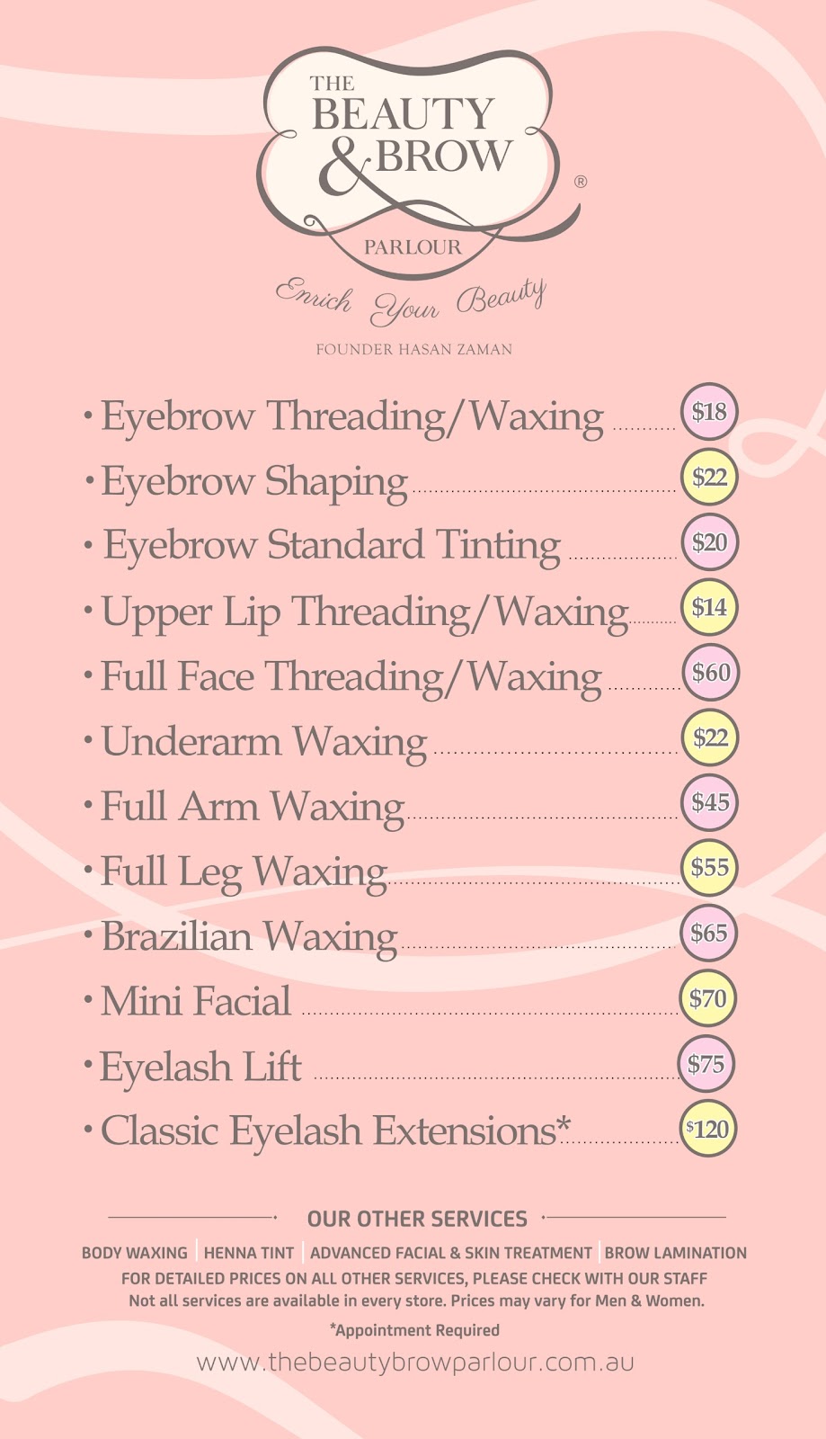 The Beauty & Brow Parlour Lansell Square | Shop T147, Lansell Square, 267 High St, Kangaroo Flat VIC 3555, Australia | Phone: (03) 5447 2754