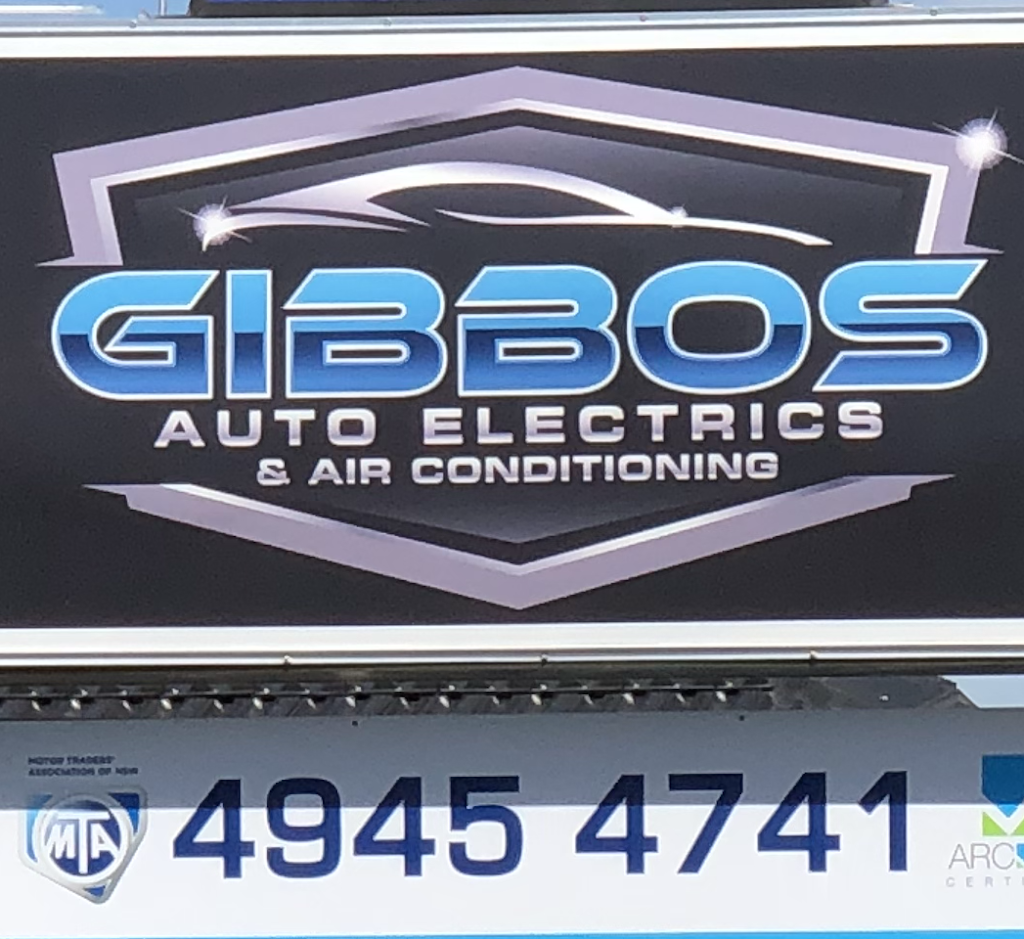 Gibbos Auto Electrics & Air Conditioning Services | car repair | 477 Pacific Hwy, Belmont NSW 2280, Australia | 0249454741 OR +61 2 4945 4741