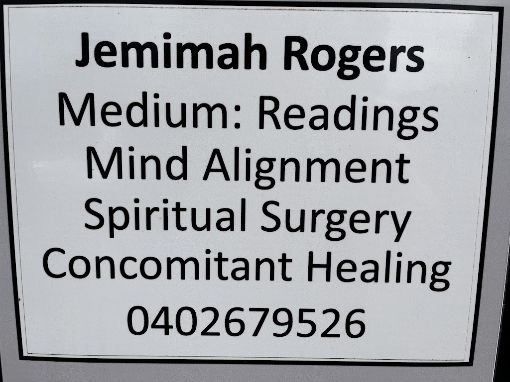Mediumship with Jemimah Rogers | place of worship | MIP 21/1440 Nepean Hwy, Mornington VIC 3931, Australia | 0402679526 OR +61 402 679 526