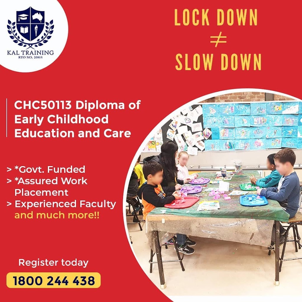 Child Care training Melbourne - KAL Training | 1/16 Network Dr, Truganina VIC 3029, Australia | Phone: 1800 244 438