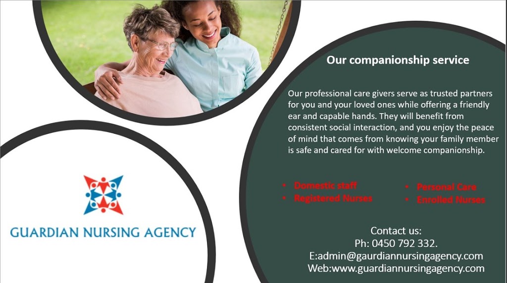 Guardian Nursing Agency | 2274 Albany Hwy, Gosnells WA 6110, Australia | Phone: 08 6319 2204