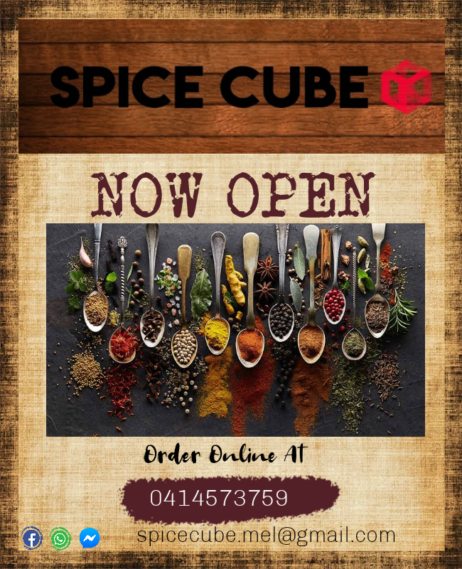 Spice Cube | Bliss St, Delacombe VIC 3356, Australia | Phone: 0414 573 759
