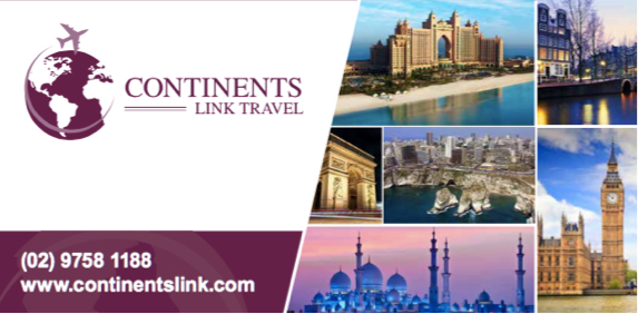 Continents Link Travel Pty Ltd | travel agency | 3/32-36 Rossmore Ave, Punchbowl NSW 2196, Australia | 0297581188 OR +61 2 9758 1188