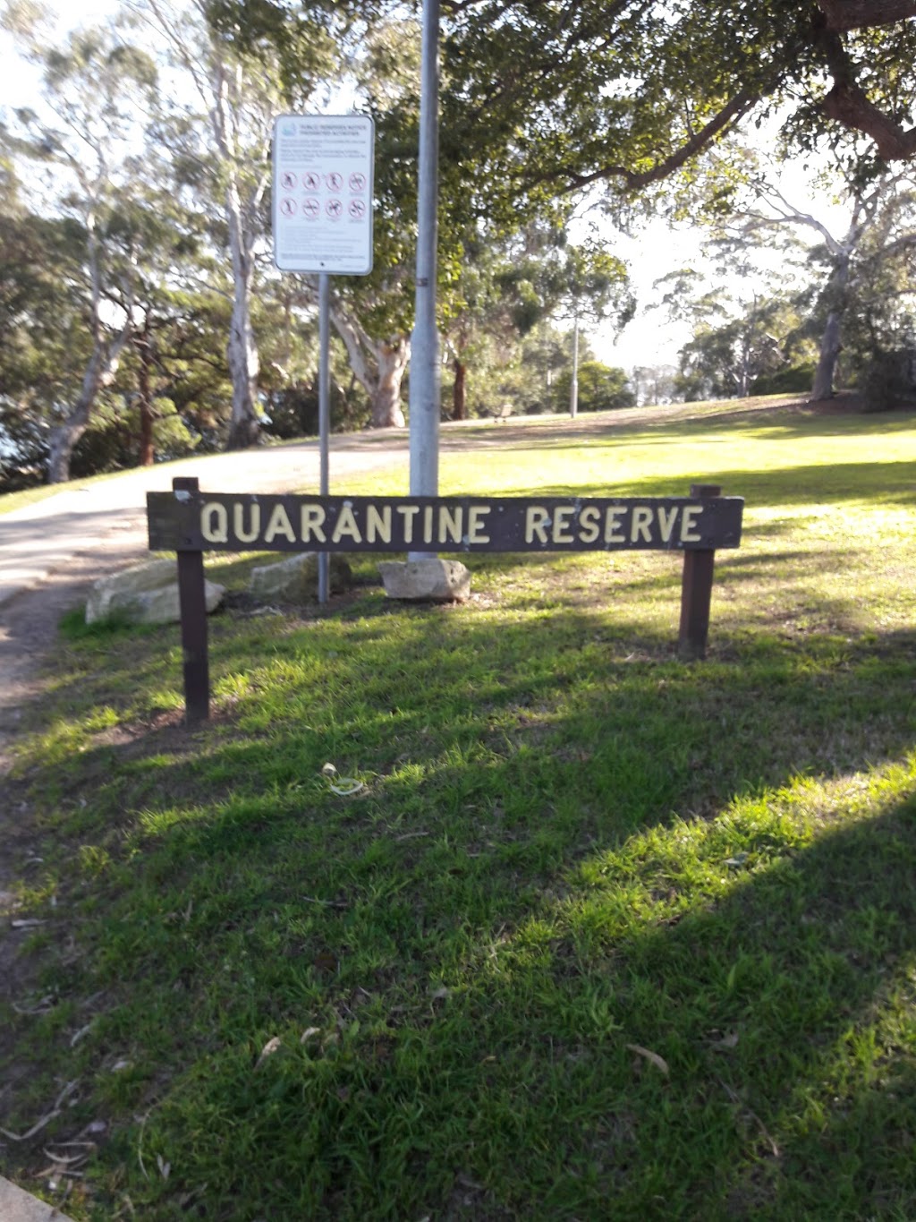 Quarantine Reserve | park | 50 Spring St, Abbotsford NSW 2046, Australia | 0299116555 OR +61 2 9911 6555
