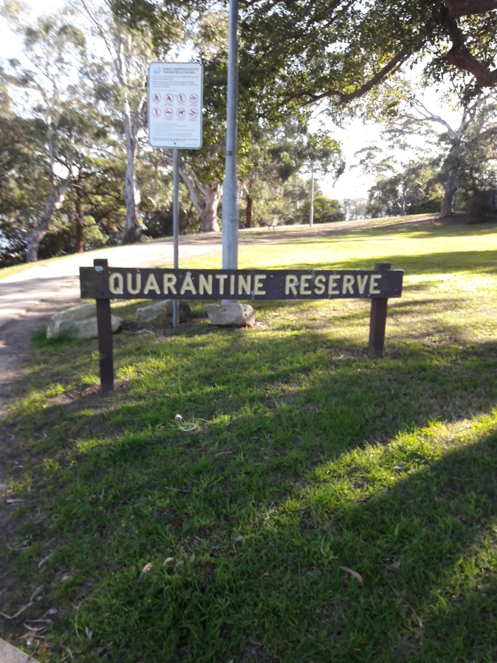 Quarantine Reserve | 50 Spring St, Abbotsford NSW 2046, Australia | Phone: (02) 9911 6555