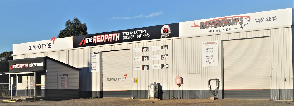 Redpath tyre and battery service | car repair | 28 Derby Rd, Maryborough VIC 3465, Australia | 0354614485 OR +61 3 5461 4485