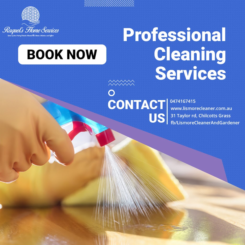 Raquels Home Services | 5 Alphadale Rd, Lindendale NSW 2480, Australia | Phone: 0474 167 415