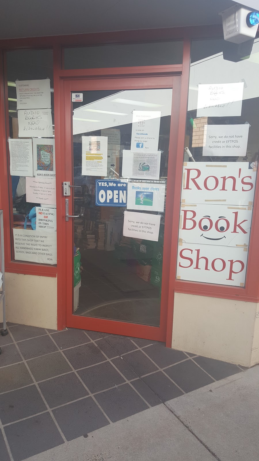 Rons Book Shop | book store | 3/72-74 Hawker Pl, Hawker ACT 2614, Australia | 0262541448 OR +61 2 6254 1448