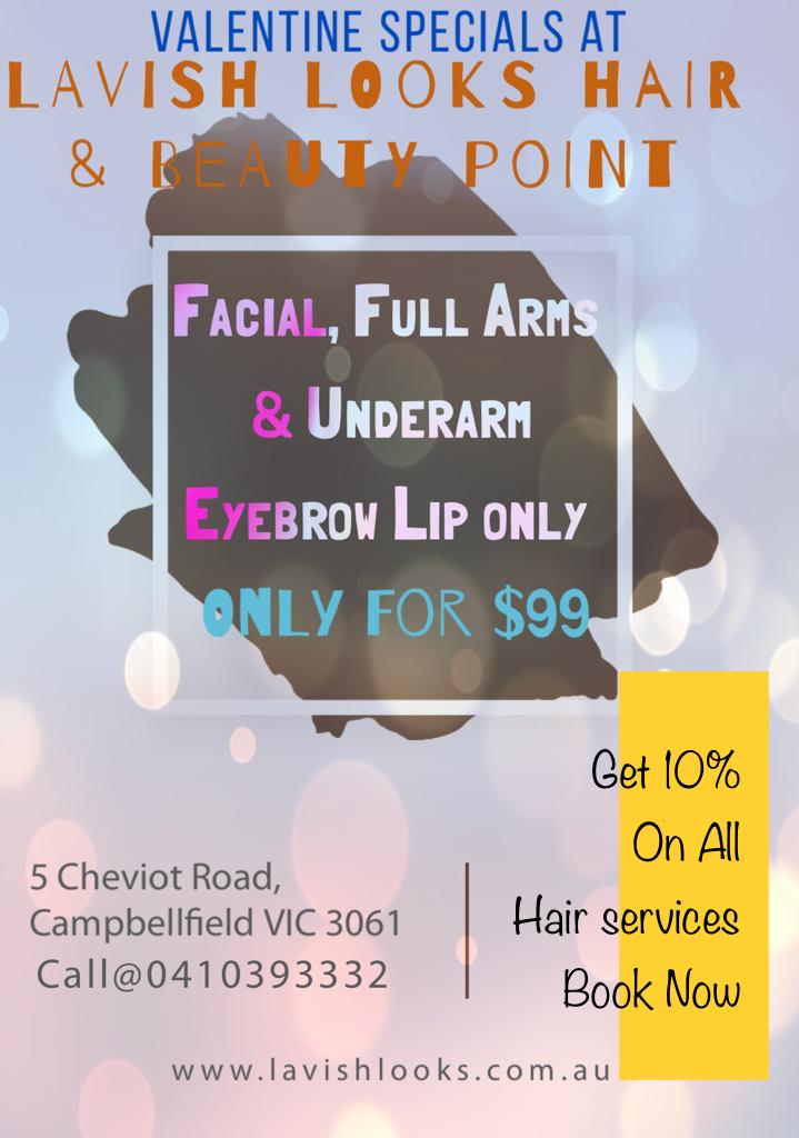LAVISH LOOKS hair and beauty point | hair care | 5 Cheviot Rd, Campbellfield VIC 3061, Australia | 0383547166 OR +61 3 8354 7166