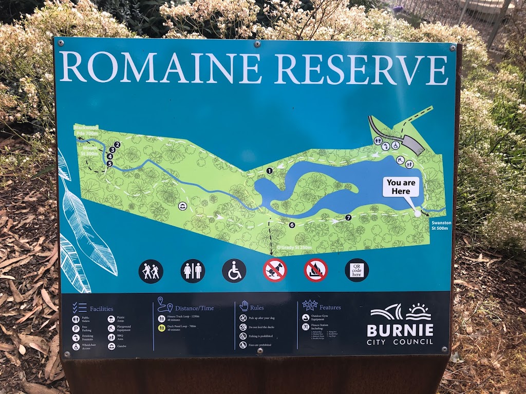 Romaine Reserve | park | 11 Amanda Ct, Romaine TAS 7320, Australia | 0364305700 OR +61 3 6430 5700