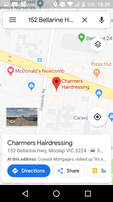 Charmers Hairdressing | hair care | 152 Bellarine Hwy, Moolap VIC 3224, Australia