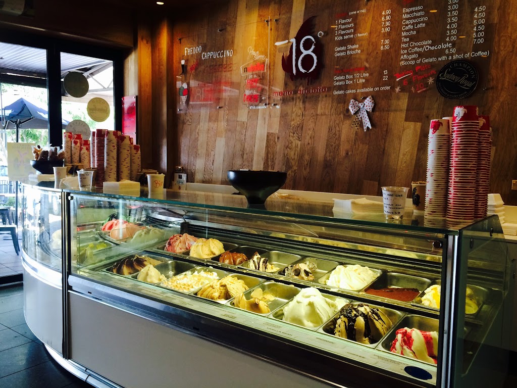 Meno Diciotto Gelateria | store | 93 Majors Bay Rd, Concord NSW 2137, Australia | 0297430743 OR +61 2 9743 0743