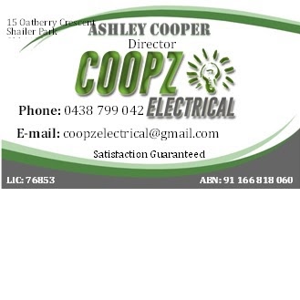 Coopz Electrical Pty Ltd | 15 Oatberry Cres, Shailer Park QLD 4128, Australia | Phone: 0438 799 042