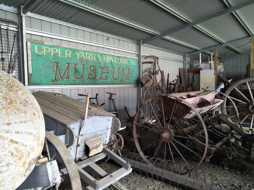 Upper Yarra Museum | 2415C Warburton Hwy, Yarra Junction VIC 3797, Australia | Phone: (03) 5967 2167