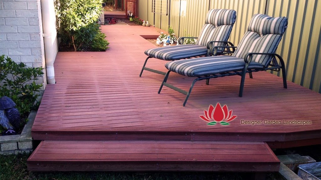 Designer Garden Landscapes | 26 Mawhinney Rd, Glenview QLD 4553, Australia | Phone: 0418 537 523