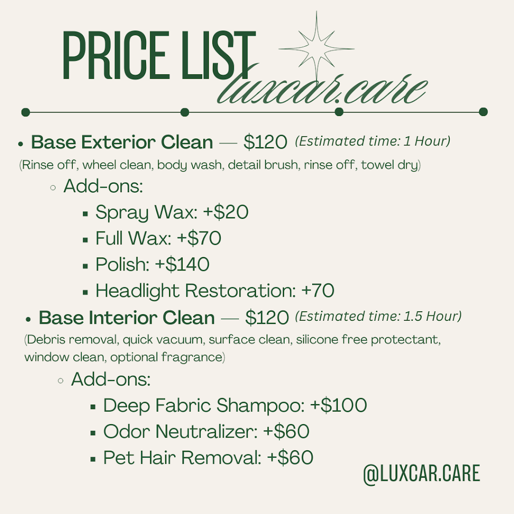 Luxcar.care | 15 Ross St, Lennox Head NSW 2478, Australia | Phone: 0431 582 461