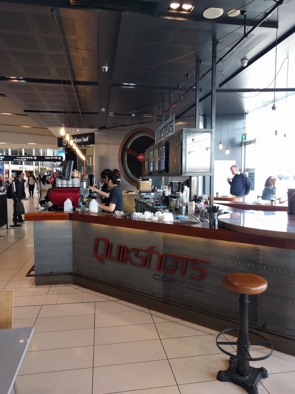 Quikshots | cafe | Airport Dr, Mascot NSW 2020, Australia | 0291146551 OR +61 2 9114 6551