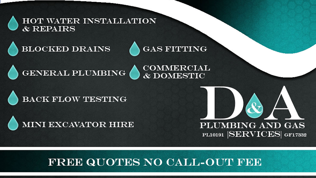D & A Plumbing and Gas Services | 53 Panmure Rd, York WA 6302, Australia | Phone: 0428 248 882