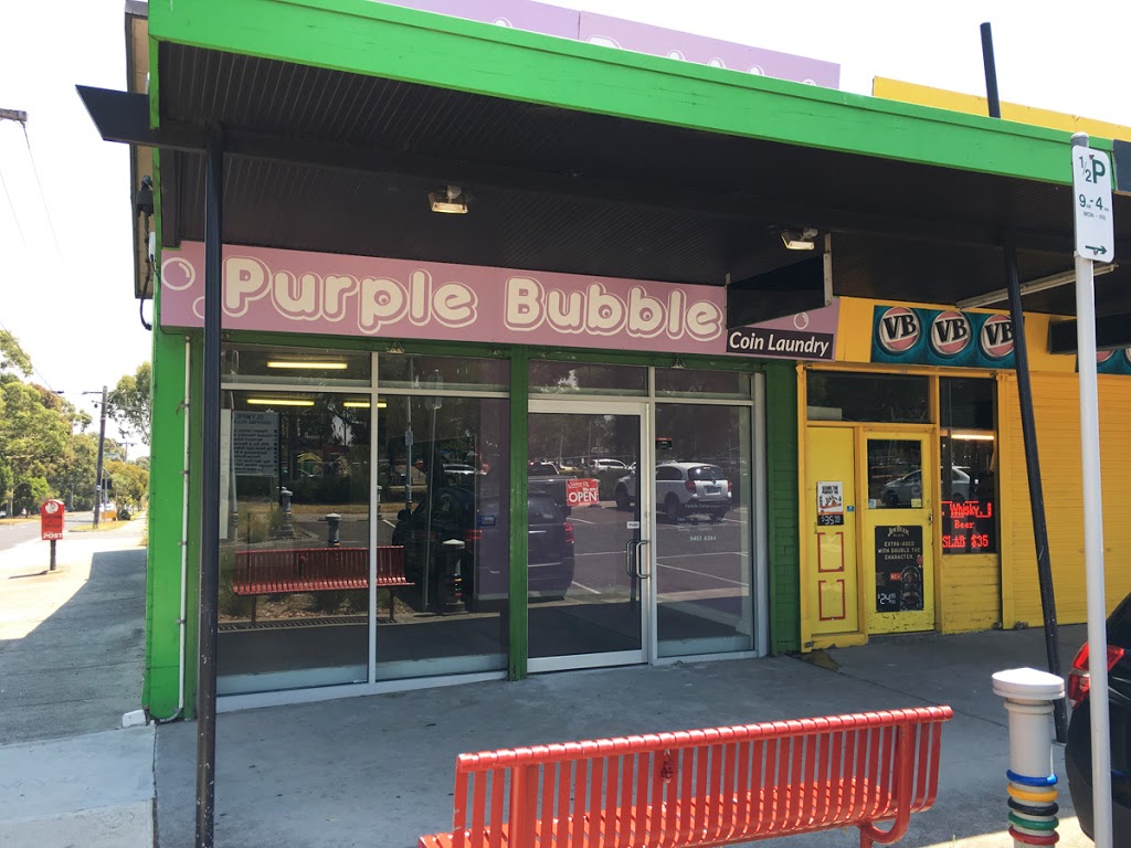 Purple Bubble Coin Laundry | laundry | 1 Moresby Ct, Heidelberg West VIC 3081, Australia