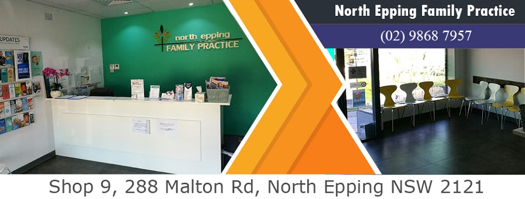 North Epping Family Practice | health | 9/288-290 Malton Rd, North Epping NSW 2121, Australia | 0298687957 OR +61 2 9868 7957