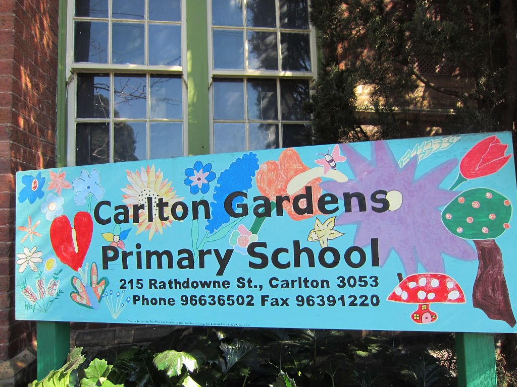 Carlton Gardens Primary School | school | 215 Rathdowne St, Carlton VIC 3053, Australia | 0396636502 OR +61 3 9663 6502