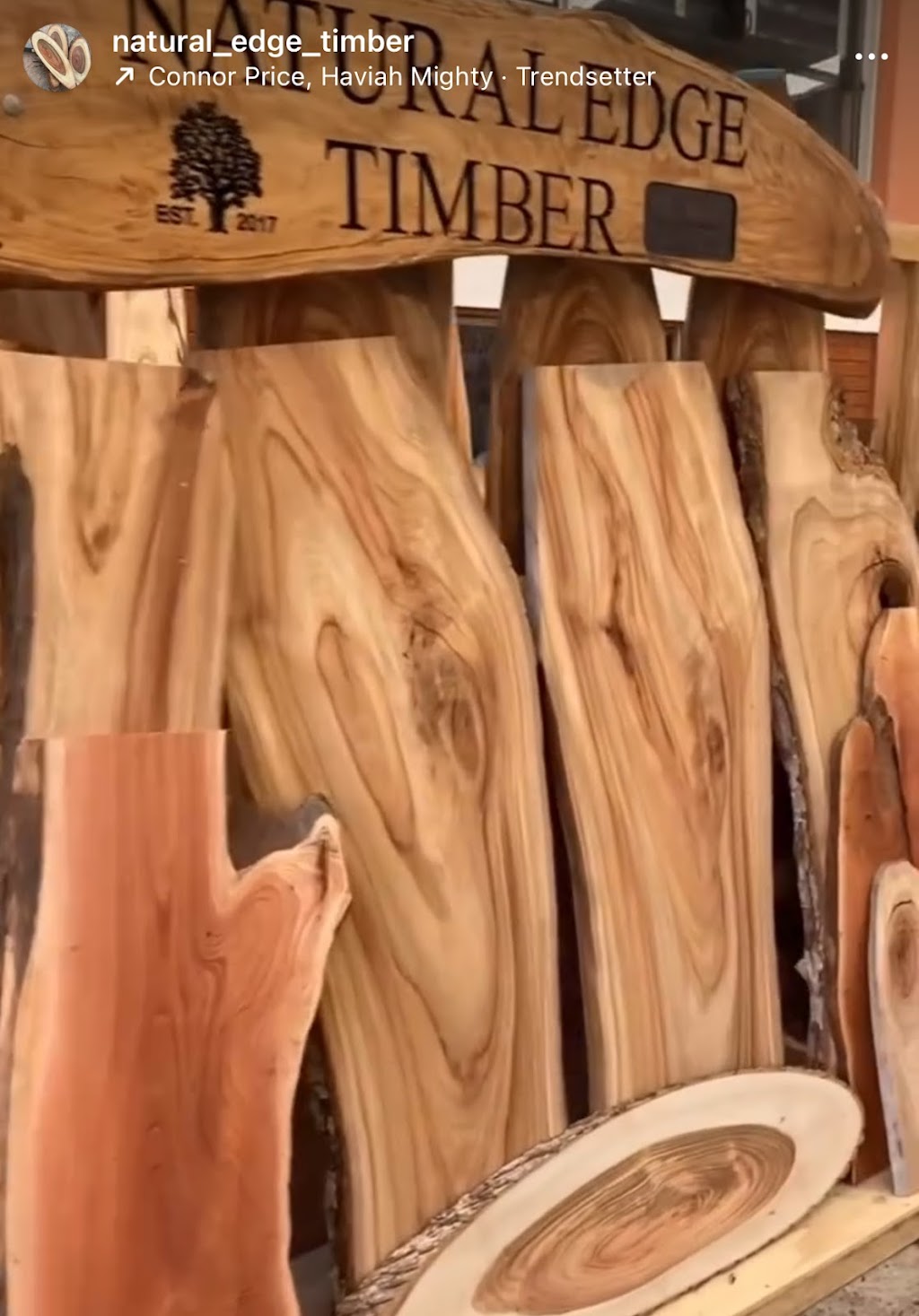 Natural Edge Timber | Railway Parade, Balmoral NSW 2571, Australia | Phone: 0447 078 053