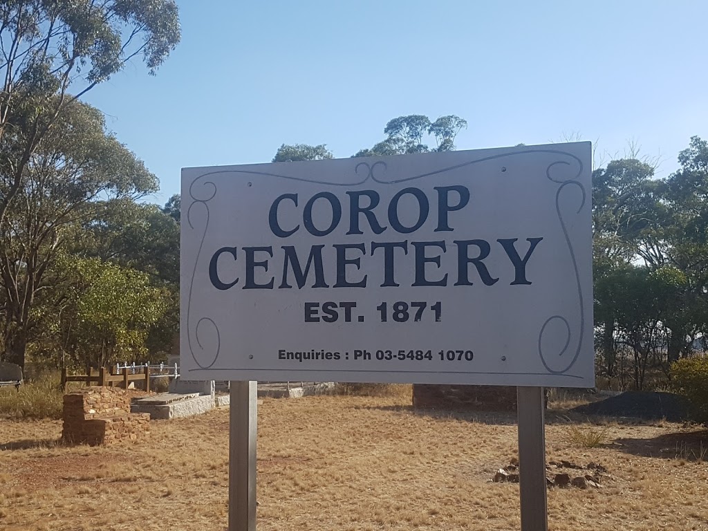 Corop Cemetery Bushland Reserve | Cemetery Road, Corop VIC 3559, Australia | Phone: 13 19 63