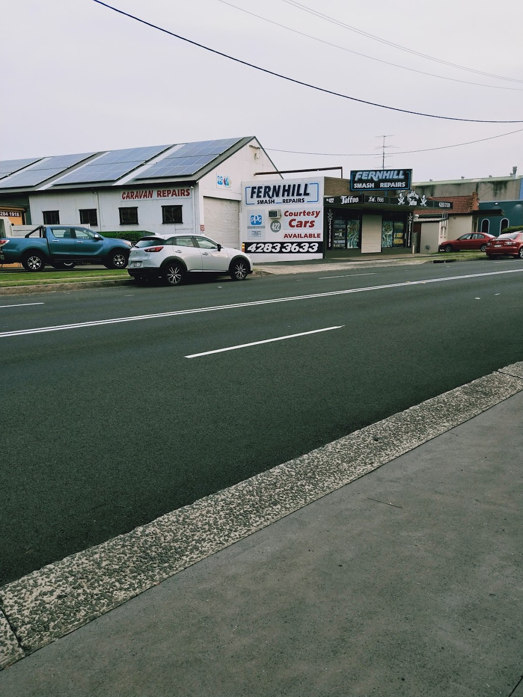 Fernhill Smash Repairs | 422 Princes Hwy, Corrimal NSW 2518, Australia | Phone: (02) 4283 3633