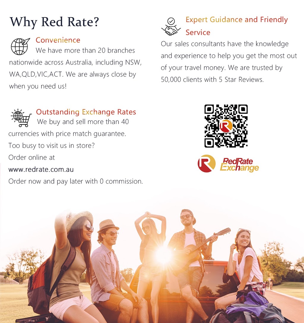 Red Rate Currency Exchange | Shop 1/36-42 Levey St, Wolli Creek NSW 2205, Australia | Phone: 0424 807 473