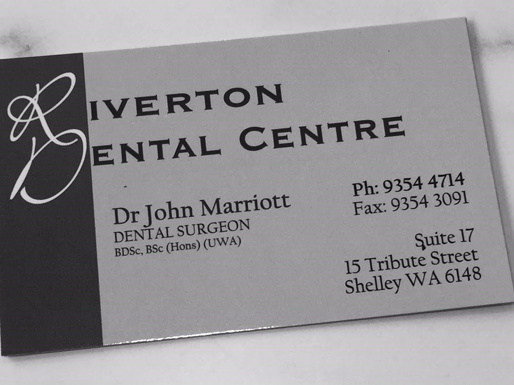 Riverton Dental Centre | dentist | Shelley Hub Unit 17 / 15 Tribute Street West, Shelley WA 6148, Australia | 0893544714 OR +61 8 9354 4714