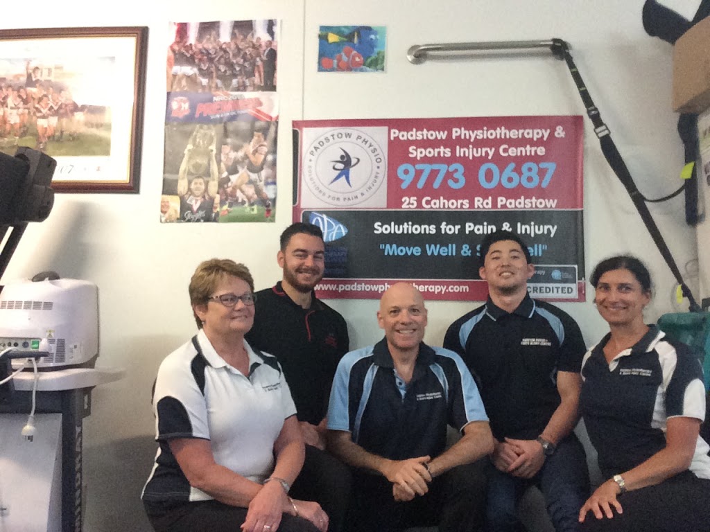Padstow Physiotherapy & Sports Injury Centre | 25 Cahors Rd, Padstow NSW 2211, Australia | Phone: (02) 9773 0687