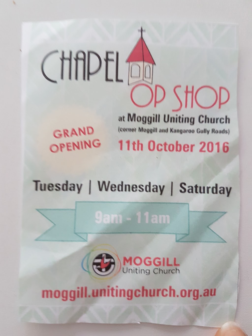 Chapel Op Shop | 11 Kangaroo Gully Rd, Moggill QLD 4070, Australia