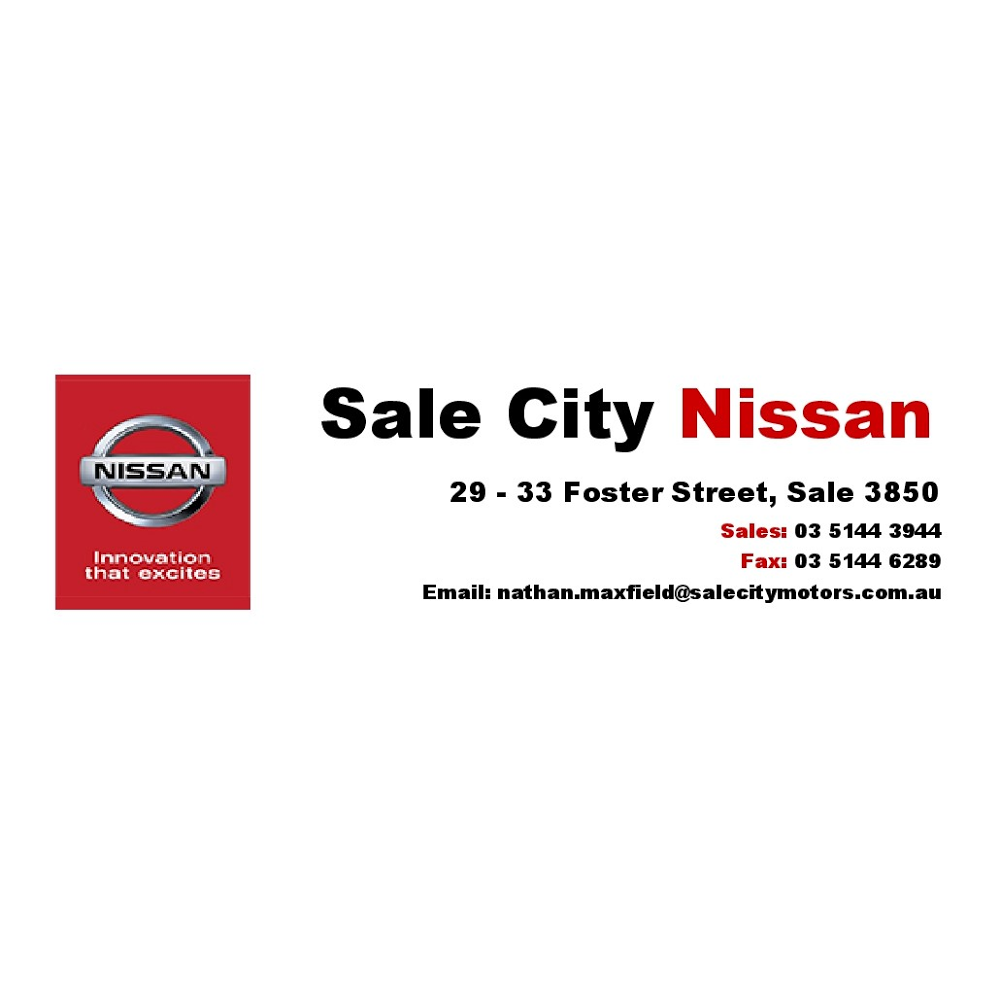 Sale City Nissan | car dealer | 36 Foster St, Sale VIC 3850, Australia | 0351443944 OR +61 3 5144 3944