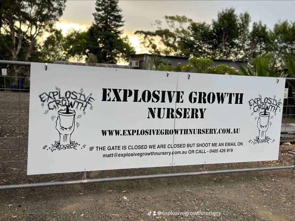 Explosive Growth Nursery | 218 Annangrove Rd, Annangrove NSW 2156, Australia | Phone: 0405 426 919