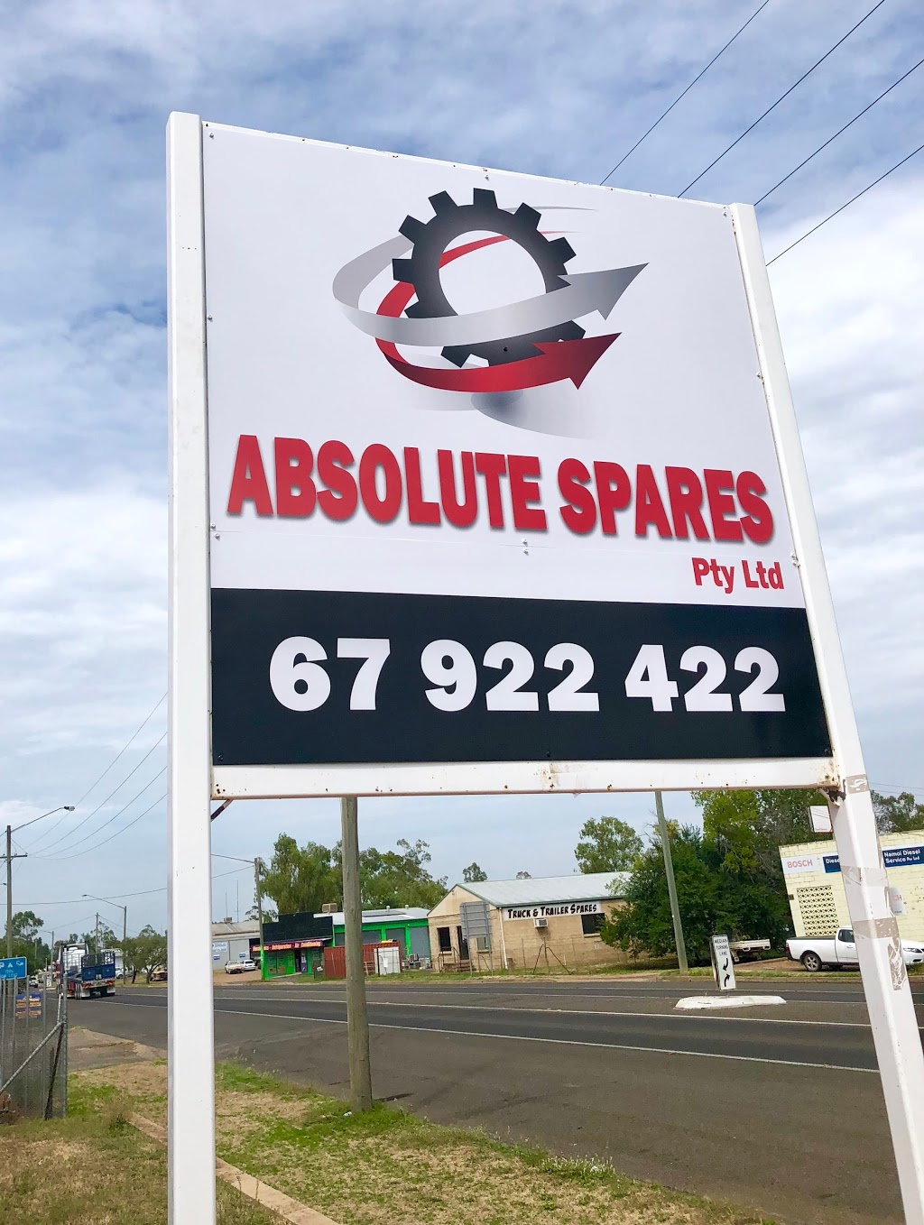 Absolute Spares Pty Ltd. | car repair | 79 Fraser St, Narrabri NSW 2390, Australia | 0267922422 OR +61 2 6792 2422