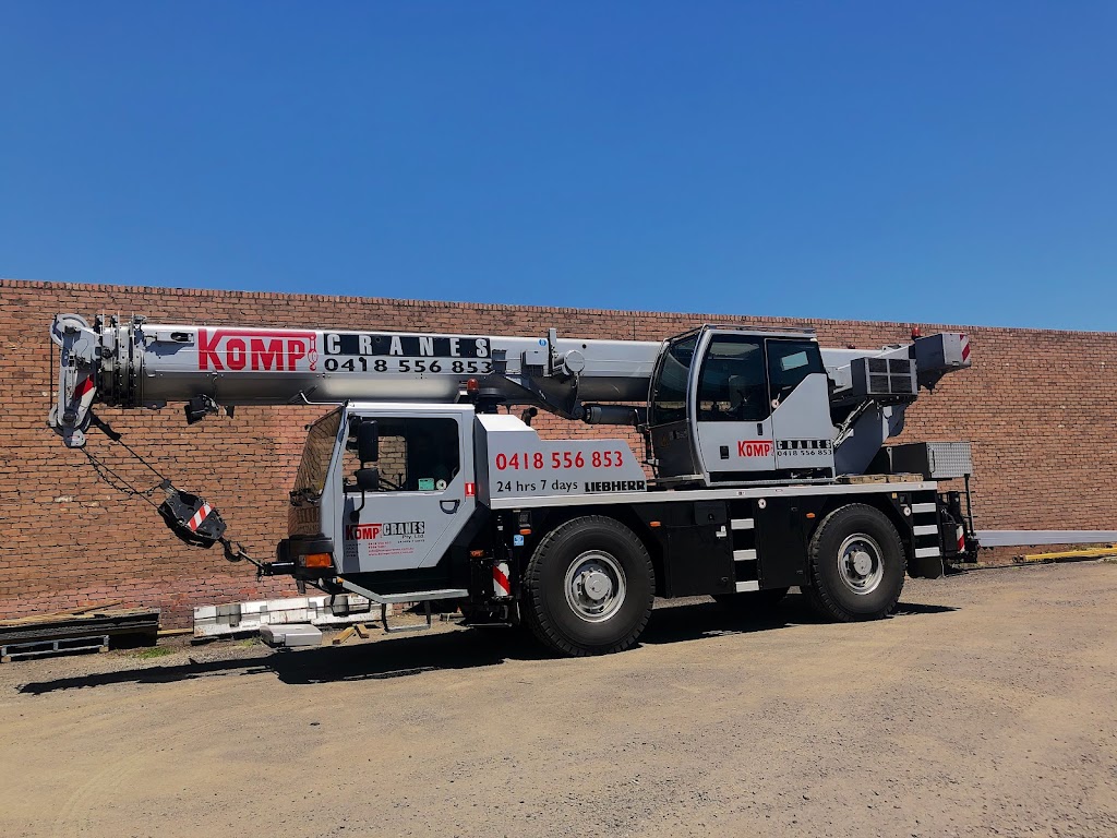 Komp Cranes | 41 Sages Rd, Glenroy VIC 3046, Australia | Phone: 0418 556 853