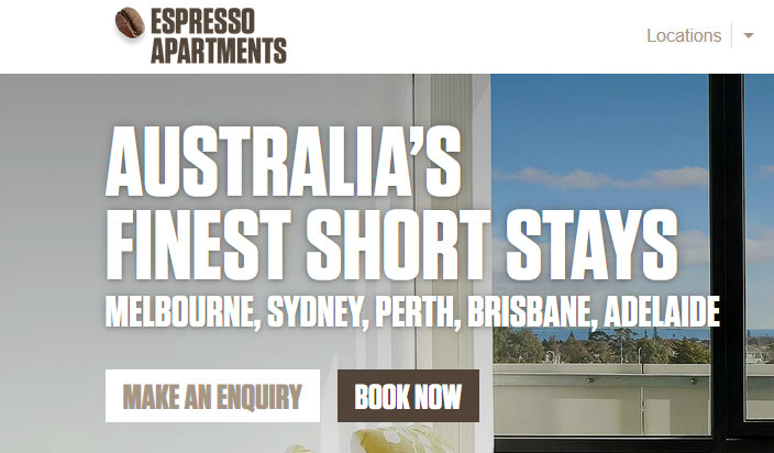 Espresso Apartments | lodging | 6/32 Bay St, Brighton VIC 3186, Australia | 0385184518 OR +61 3 8518 4518