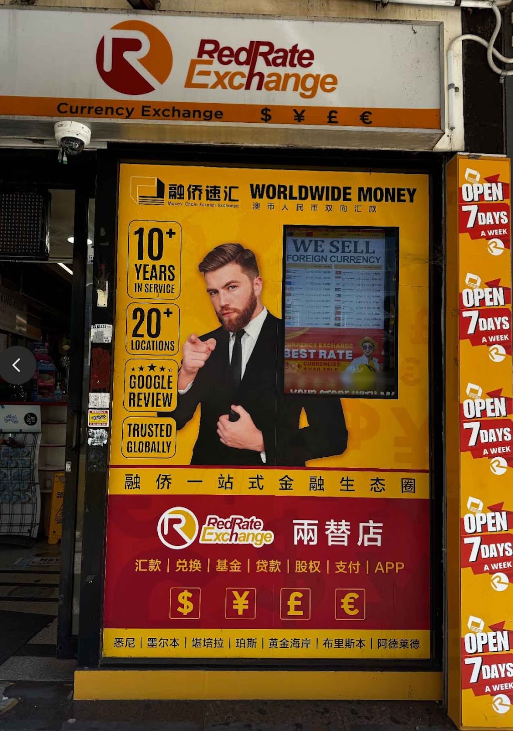 Red Rate Currency Exchange Burwood | 35B Burwood Rd, Burwood NSW 2134, Australia | Phone: 0451 451 486