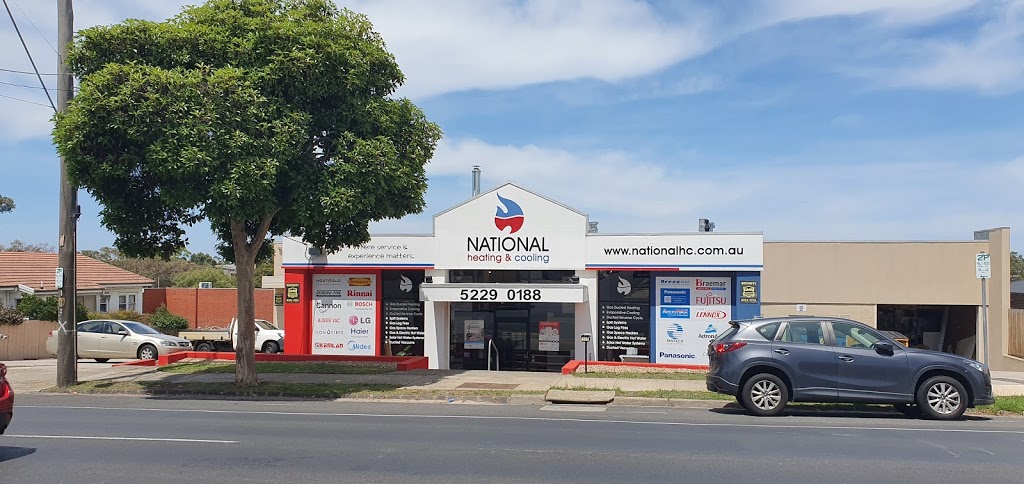 National Heating and Cooling Geelong | 127 W Fyans St, South Geelong VIC 3220, Australia | Phone: (03) 5229 0188