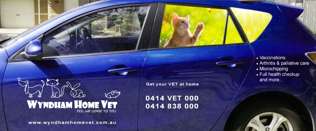 Wyndham Home Vet | veterinary care | 468 Morris Rd, Truganina VIC 3029, Australia | 0414838000 OR +61 414 838 000