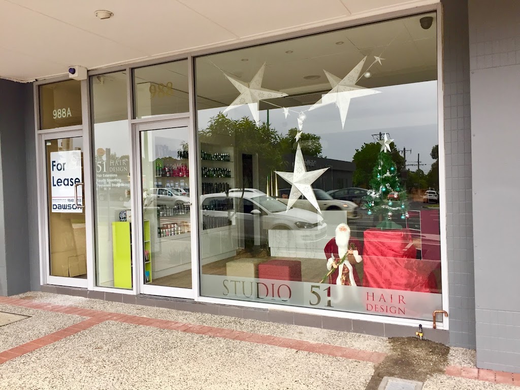 Studio 51 Hair Design | 988 Doncaster Rd, Doncaster East VIC 3109, Australia | Phone: (03) 9842 2222