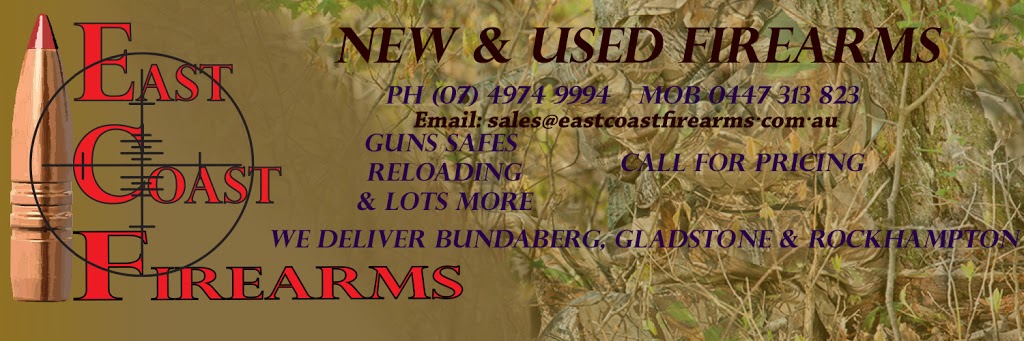 East Coast Firearms | 827 Round Hill Rd, Captain Creek QLD 4677, Australia | Phone: (07) 4974 9994