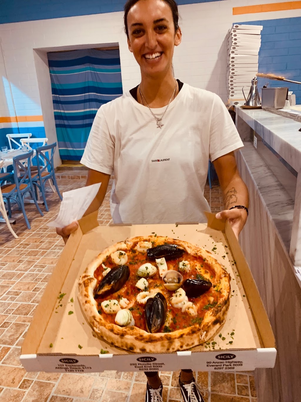 Sicily Mare Pizzeria | restaurant | 106 Esplanade, Aldinga Beach SA 5173, Australia | 0871207119 OR +61 8 7120 7119