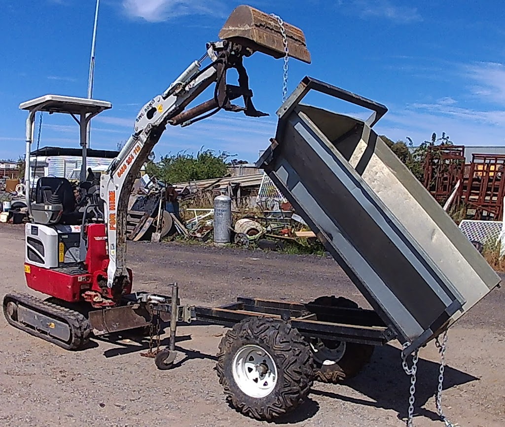Micks Mini Excavator Hire 1.2 Tonne | general contractor | 1 Larundel St, Manangatang VIC 3546, Australia | 0459384113 OR +61 459 384 113