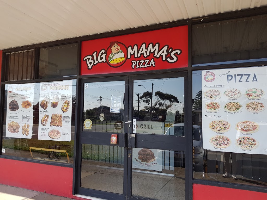 Big Mamas Pizza | meal delivery | 3 Nullawil St, Springvale VIC 3171, Australia | 0395584881 OR +61 3 9558 4881