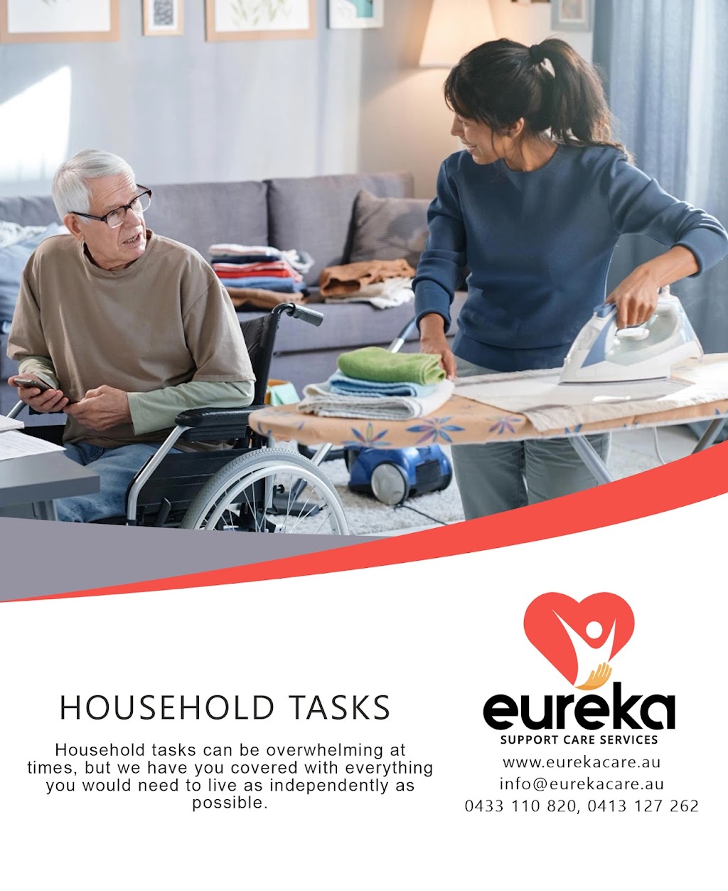 Eureka Support Care Services | 40 Thurling Parade, Lucas VIC 3350, Australia | Phone: 0422 040 627
