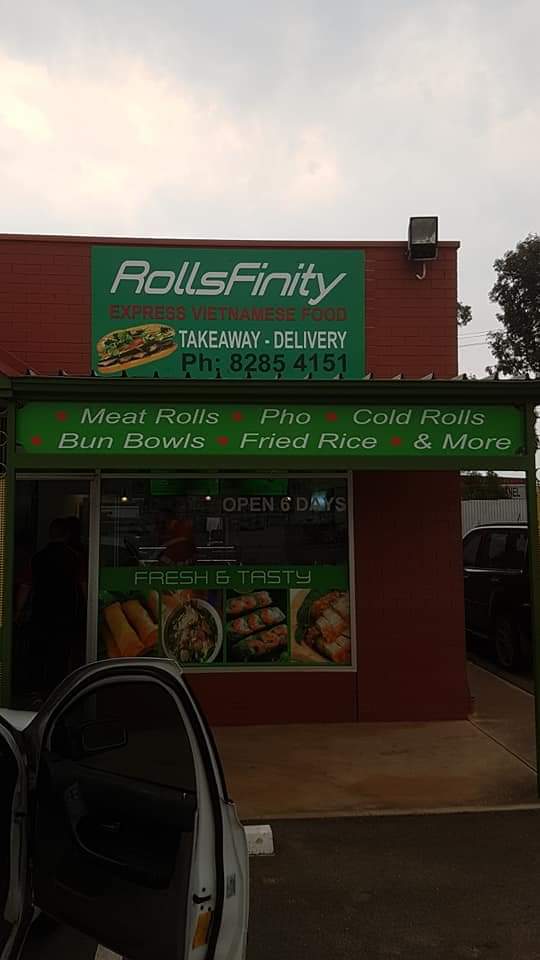 Rollsfinity Express Vietnamese Food | cafe | 8/89 Stanbel Rd, Salisbury Plain SA 5109, Australia | 0882854151 OR +61 8 8285 4151